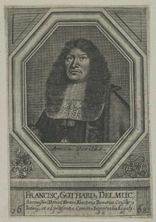 Bildnis des Franciscus Gothardus Delmuc
