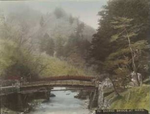 Die "Heilige Brücke" in Nikkô (japan. 日光神橋 Nikkô shinbashi)