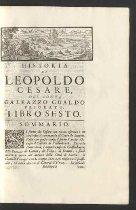 Libro Sesto.