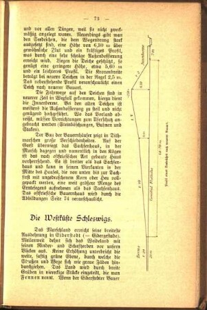 Die Westküste Schleswigs.