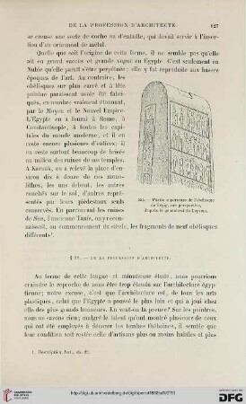 § 11: De la profession d’architecte