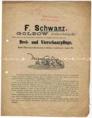 Drei- und Vierscharpflüge