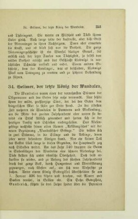 34. Gelimer, der letze König der Wandalen
