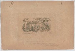 Thiersch, Friedrich von; München, Georgenstr. 16; Haus Thiersch - Perspektive