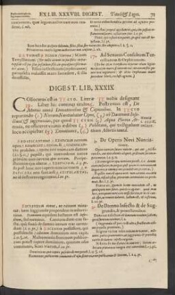 Digest. Lib. XXXIX
