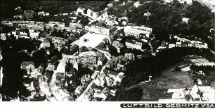 Sebnitz, Stadtansicht, Luftbild-Schrägaufnahme