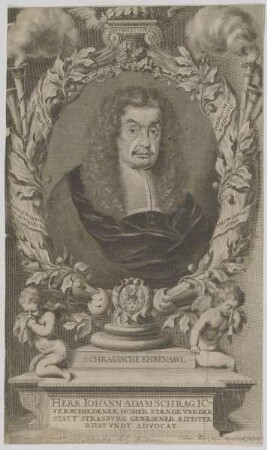 Bildnis des Iohann Adam Schrag