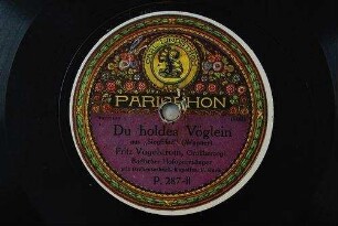 Du holdes Vöglein : aus "Siegfried" / (Wagner)