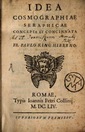 Idea Cosmographiae Seraphicae
