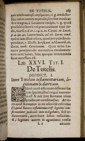 Lib. XXVI. Tit. I. - Tit. IIX.