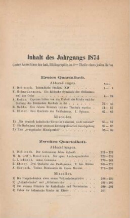 V-VI Inhaltsverzeichnis