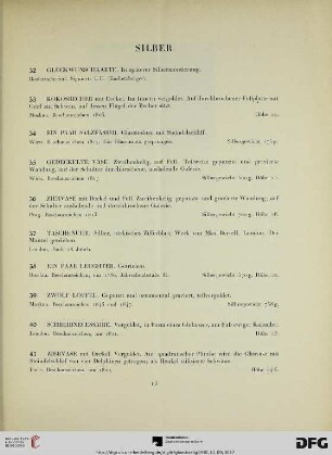 Silber (Nr. 32-59)