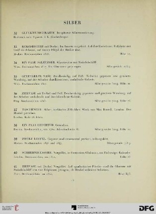 Silber (Nr. 32-59)