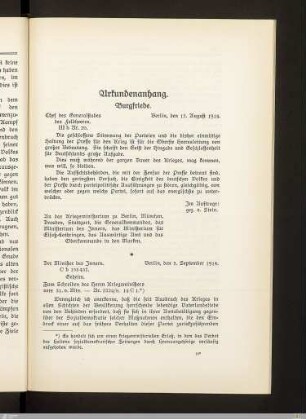 Burgfriede