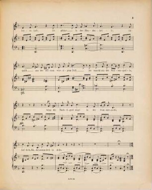 Sommernachtszauber : [Gedicht: Jul. Freund] ; Lied für eine Singstimme mit Klavierbegleitung ; Op. 2, N.o 1