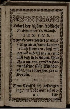 Nun frewt euch lieben Christen gemein