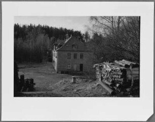 Kommandantur und Aufgang zum SS-Casino, Flossenbürg