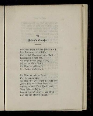 VI. Bellrem's Erwachen