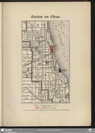 Stadtplan von Chicago