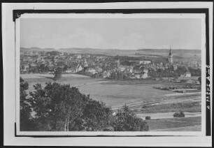 Frankenberg. Blick auf Frankenberg