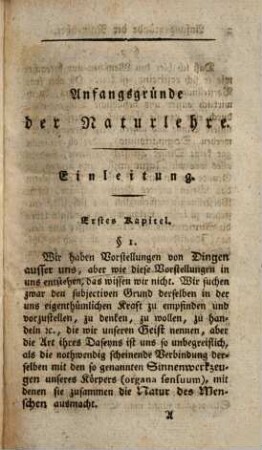 Anfangsgründe der Naturlehre : zum Behuf der Vorlesungen über die Experimental-Physik