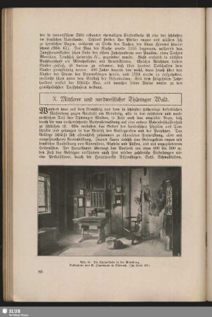 X. Mittlerer und nordwestlicher Thüringer Wald
