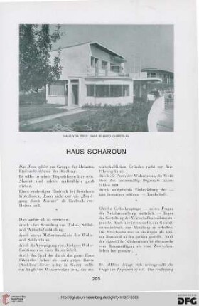 2: Haus Scharoun