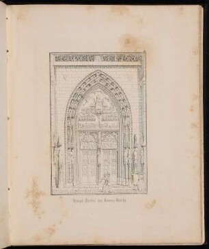 98. Haupt-Portal der Lorenz-Kirche. - Sankt Lorenz, Nürnberg