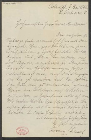 Brief an Hermann Levi : 07.05.1895