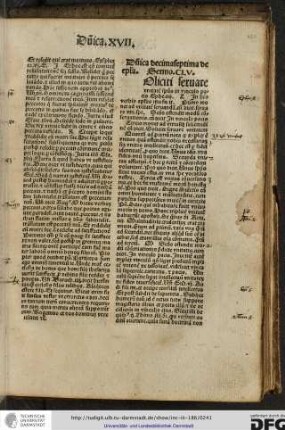 Dominica decimaseptima de epistola.