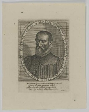 Bildnis des Iohannes Schroterus
