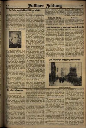 Zweite Ausgabe vom Donnerstag, den 06. März 1930.