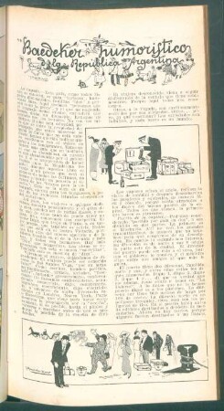 Baedeker humorístico de la República Argentina