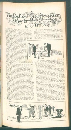 Baedeker humorístico de la República Argentina
