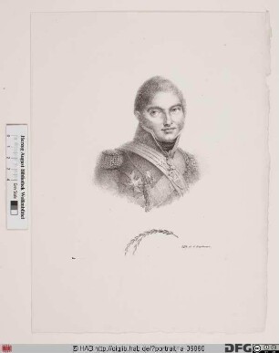 Bildnis Charles Ferdinand de Bourbon, duc de Berry