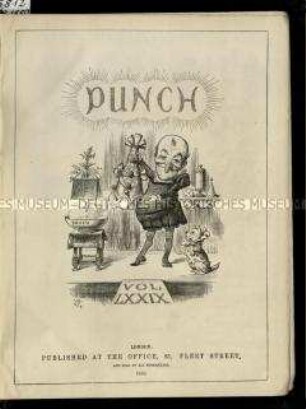 Satirische Zeitschrift. Punch oder The London Charivari. 79. Vol. 1880