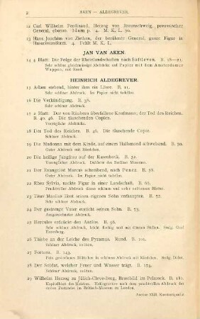 Sammlung von Auktionskatalogen : (d. Kunstantiquariats Amsler & Ruthardt, Berlin W., Behrenstr. 29 a.) [Umschlagt. :] Auction ... [Bis 39 unter d. Tit. : Kupferstichauction. s. vorh. Bl.], 42