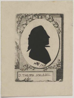 Bildnis des Theoph. Schlegel