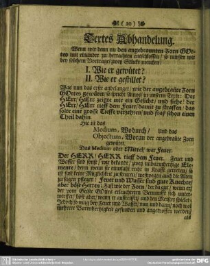 Textes Abhandelung