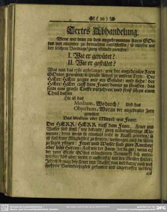 Textes Abhandelung