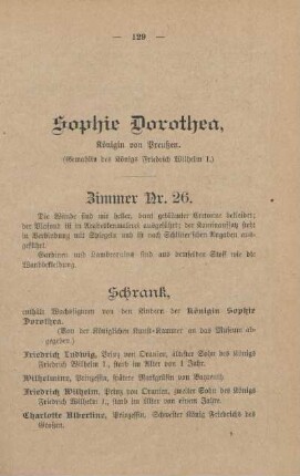 Sophie Dorothea