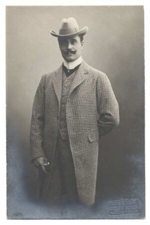 Portrait des Schauspielers Georg Kothe
