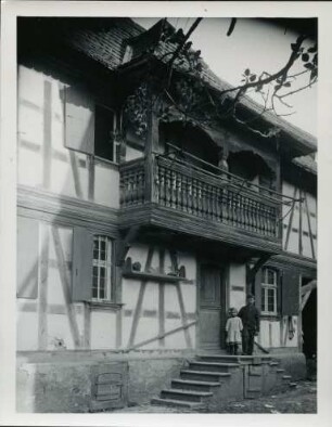 Fachwerkhäuser und Hofanlagen im Elsass