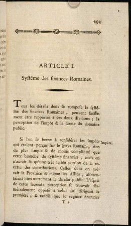291-312, Article I.