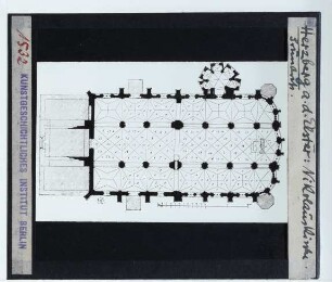 Herzberg/Elster, St.-Marienkirche : Grundriss