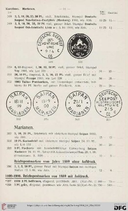 Marianen (Nr. 353-371)