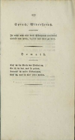 Spruch, Widerspruch