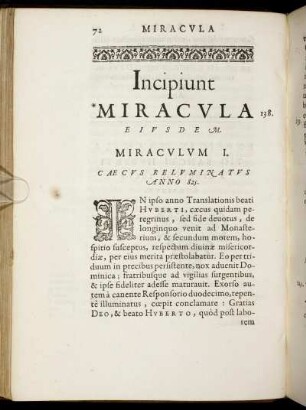 Incipiunt Miracula