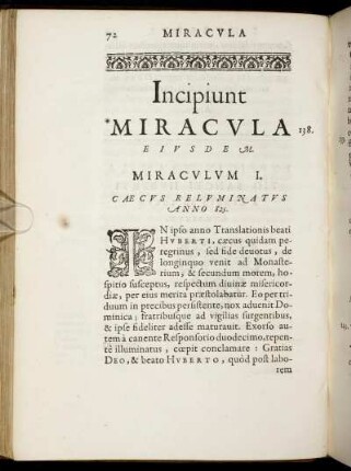 Incipiunt Miracula