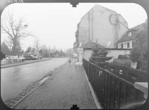 Dresden-Kleinzschachwitz, Putjatinstraße 14. Wohn- und Geschäftshaus (um 1910). Giebelfront von Nordost